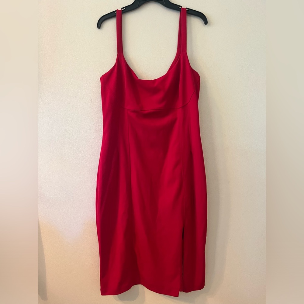 Classic Vibrant Red Dress